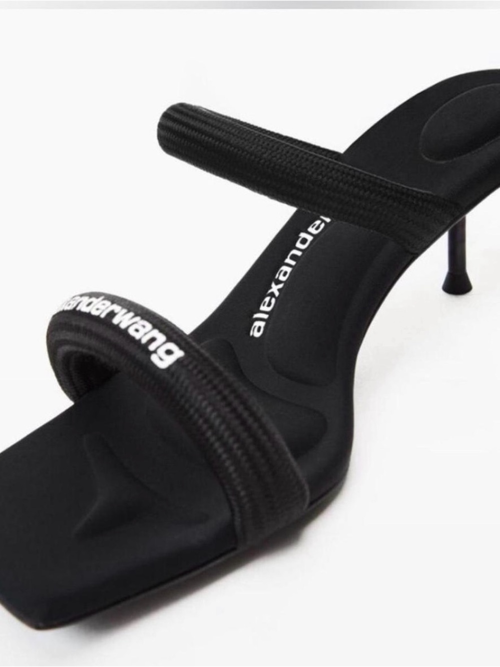 NWT 👠 Alexander Wang Jessie Kitten Heel Sandals. Sz. 40 US 8